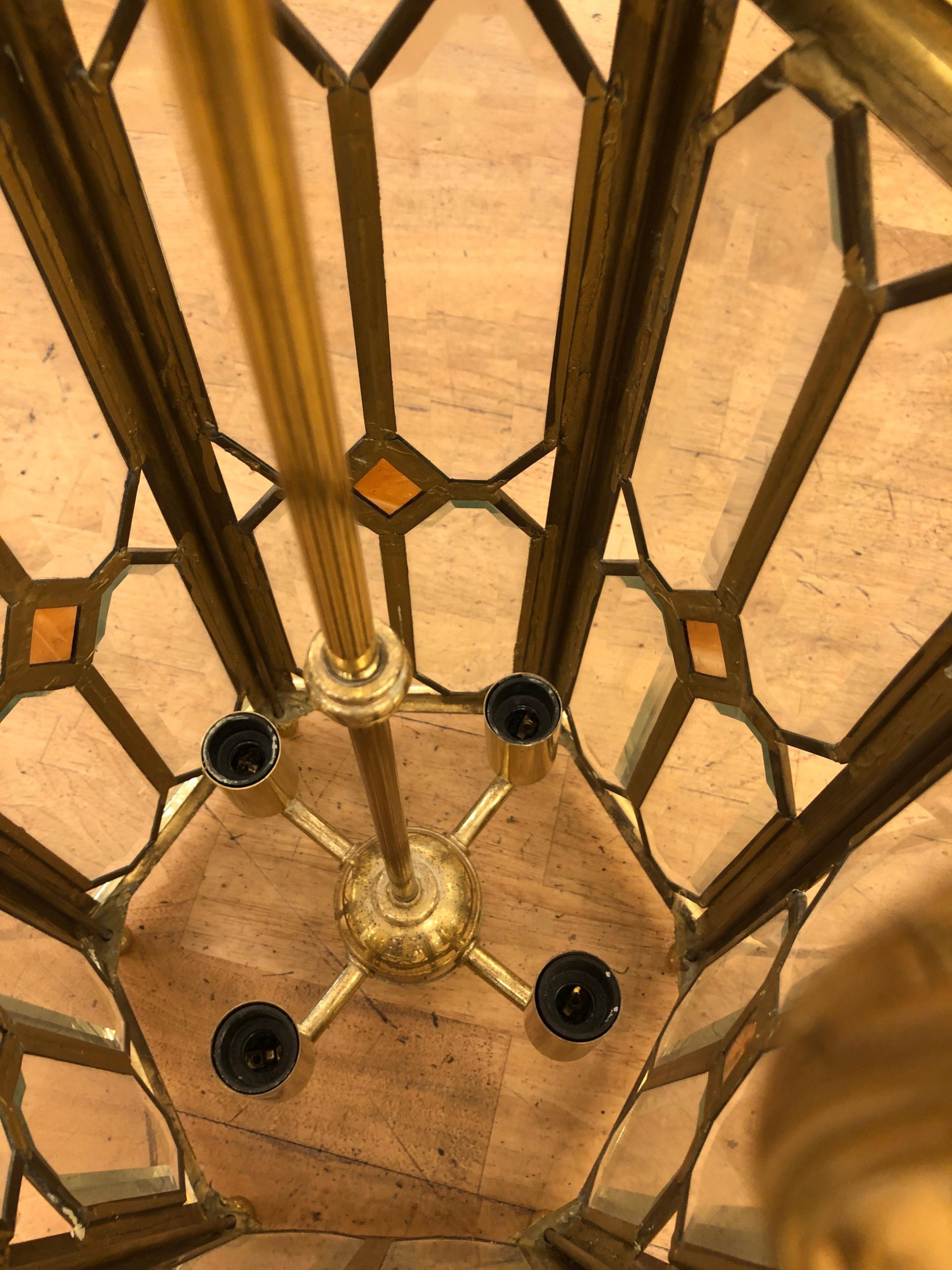 French Brass Lantern, ''Part of a Set of two'' - Image 7