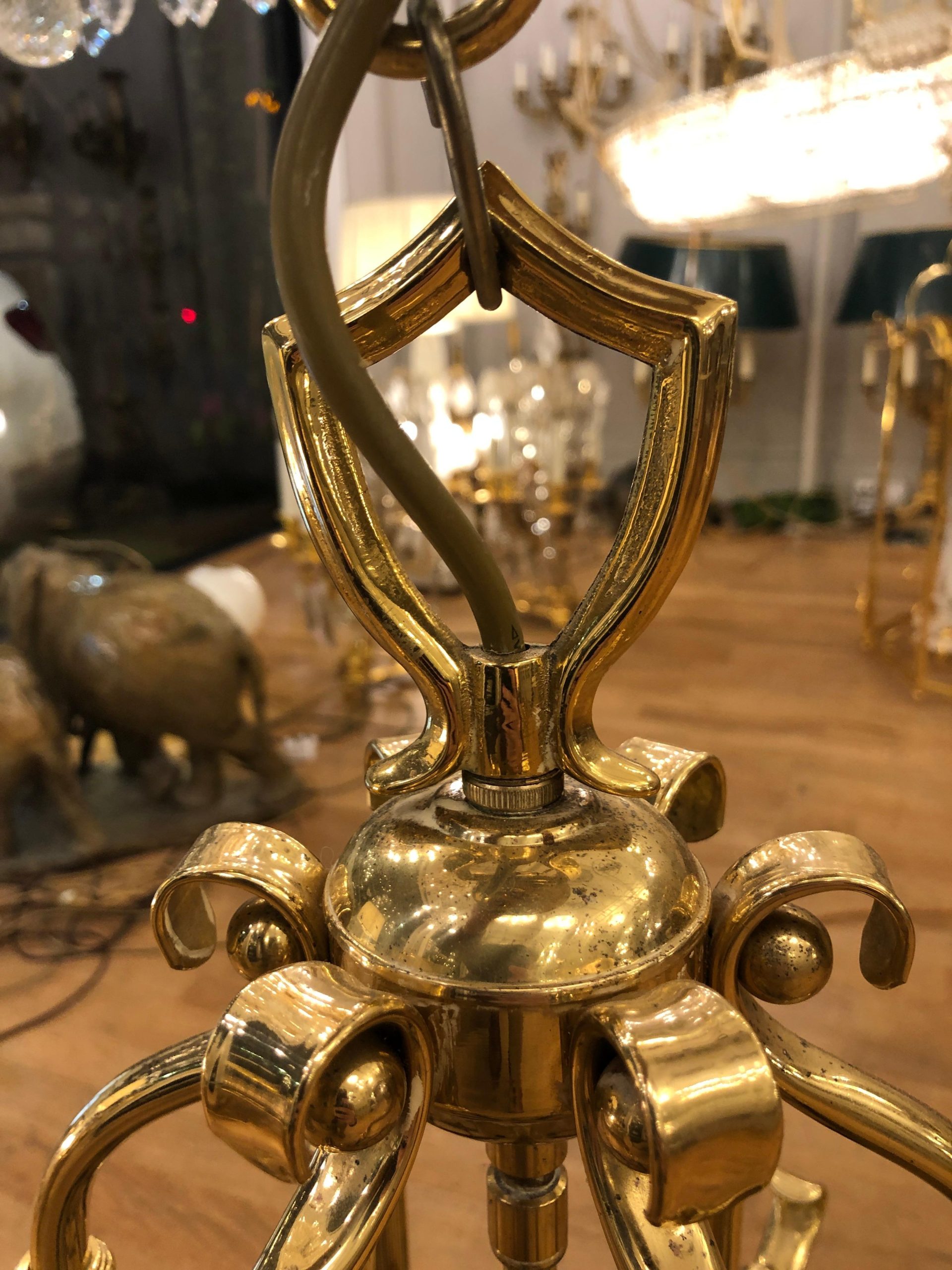 French Brass Lantern, ''Part of a Set of two'' - Image 6