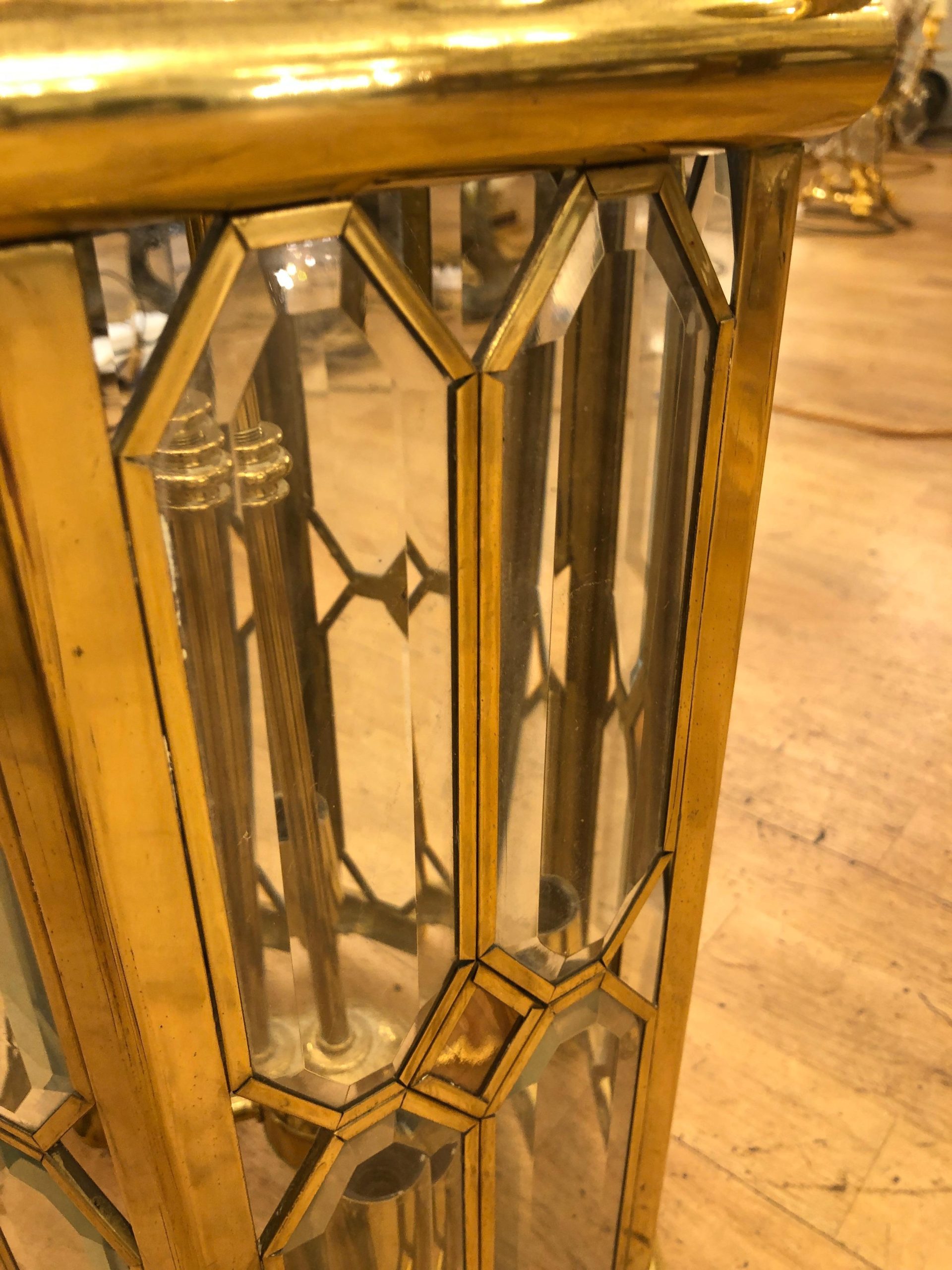 French Brass Lantern, ''Part of a Set of two'' - Image 4
